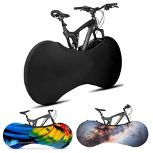 Чехлы на колеса для горной дороги, велосипеда, упругие Чехлы для помещений, защита от пыли, УФ-защита от грязи и грязи, Защитная сумка для хранения