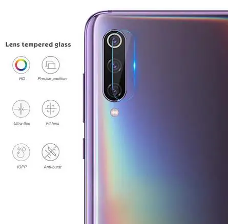 2-в-1 Камера Стекло+ Экран закаленное Стекло для Xiaomi mi 9 Lite Экран протектор объектива Стекло для mi 9 Lite Защитная Стекло