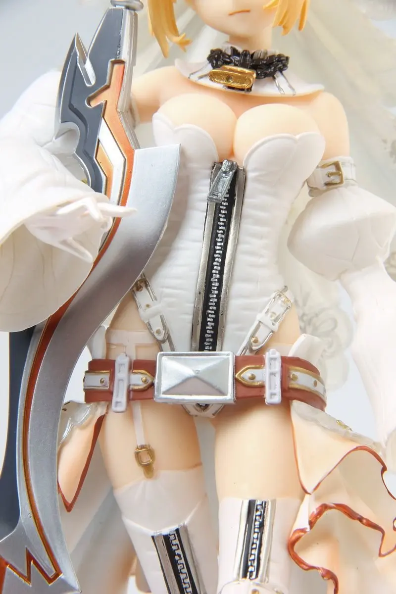 Диффузное динамическое квадратное аниме Fate/Grand SABER 2-Order Сетчатое свадебное платье невесты красочное свадебное платье Nero Garage Kit