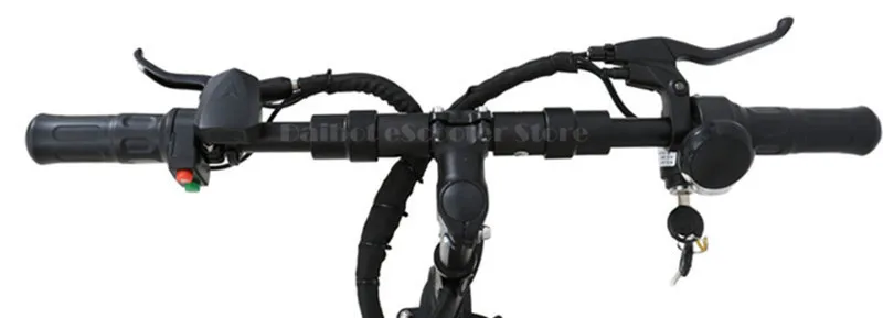 Складной электрический Scootor 10 дюймов с 1000W бесколлекторный мотор 48В одиночный драйвер электрический велосипед, способный преодолевать Броды для взрослых