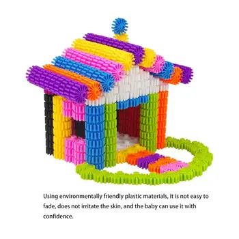 

Innovative Children Fun Gear Building Blocks Paradise Early Education Enlightenment Toys Large Thick Plastic Building Blocks
