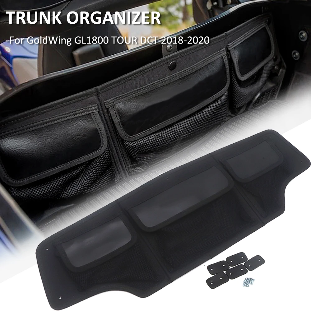 Motorcycle Trunk Saddle Bag Mat Pad For Honda Goldwing 1800 Tour DCT 2018-2020