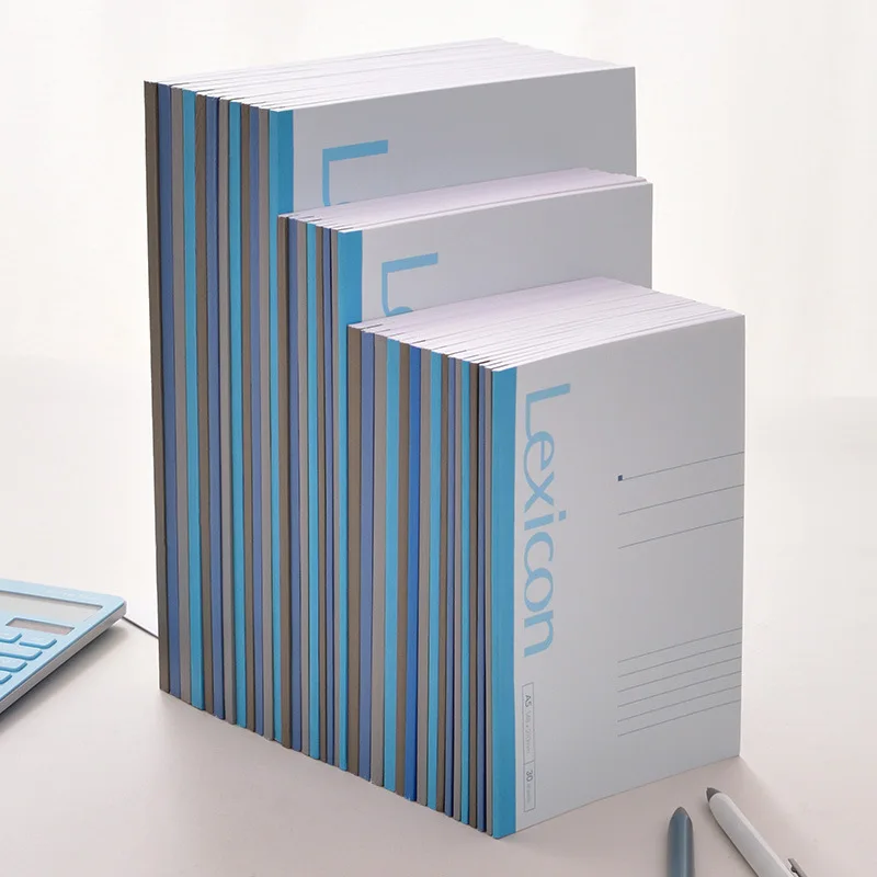 Notebook deli wireless binding student office soft copy A4/b5 soft face copy A5 notebook 23200 Notebook deli wireless binding student office soft copy A4/b5 soft face copy A5 notebook 23200