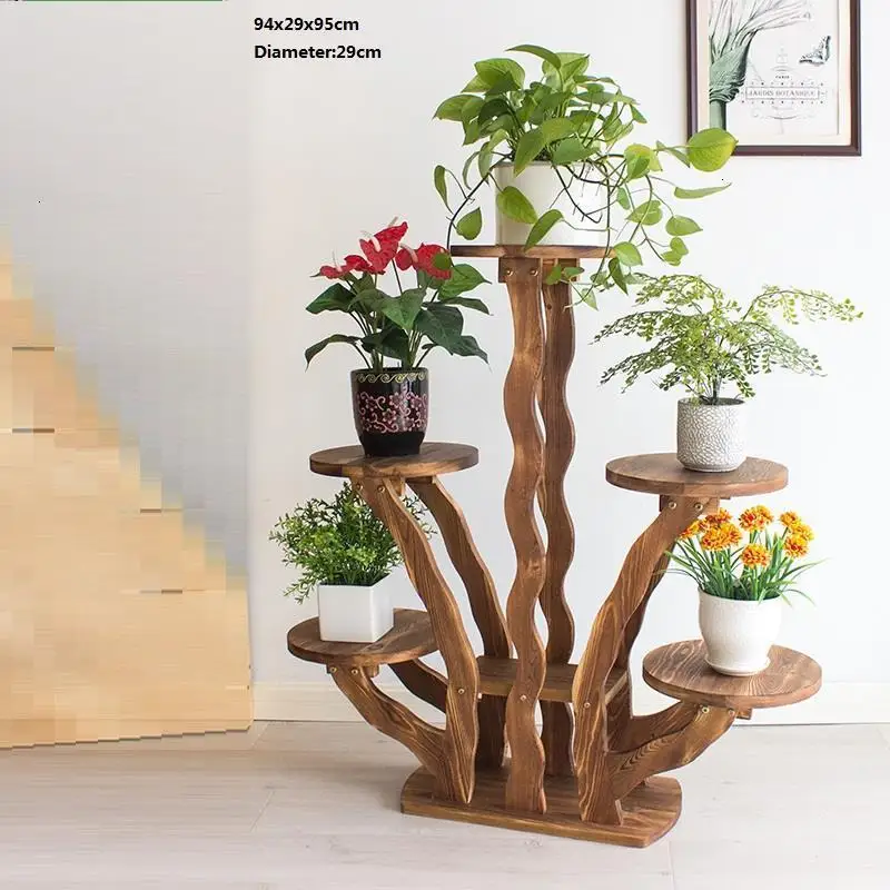 Para Macetas дерево Estanteria Escalera Etagere Pour Plante гостиная Stojak Na Kwiaty балкон цветок Dekoration завод полка
