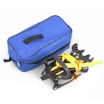 

Ice Snow Crampons Hiking Climbing Gripper Anti-slip Shoe Covers Spike Cleats High Durance Complex Material
