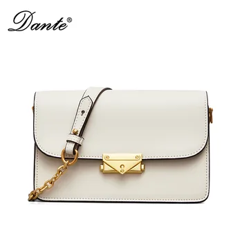 

dante Brand Bags Women Leather Handbags Chain Small Women Messenger Bag Color Women Shoulder Bag Party Lock Purse