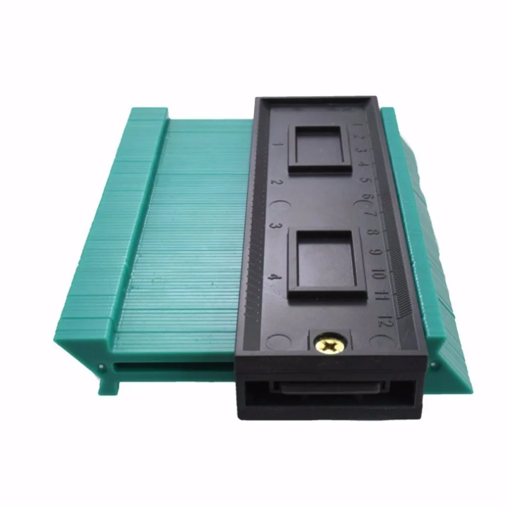 120MM Plastic Profile Copy Gauge Contour Gauge Duplicator Standard Wood Marking Tool Tiling Laminate Tiles Tools