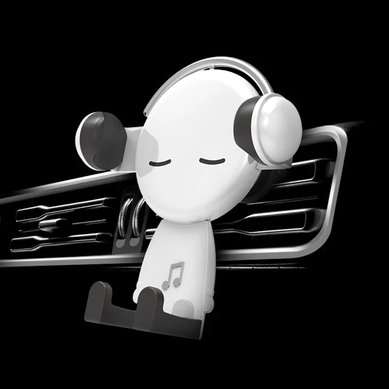 [ ] 10 шт. Автомобильный держатель для мобильного телефона Mr. Music Monkey с gps подставкой для IPhone Xiaomi huawei samsung