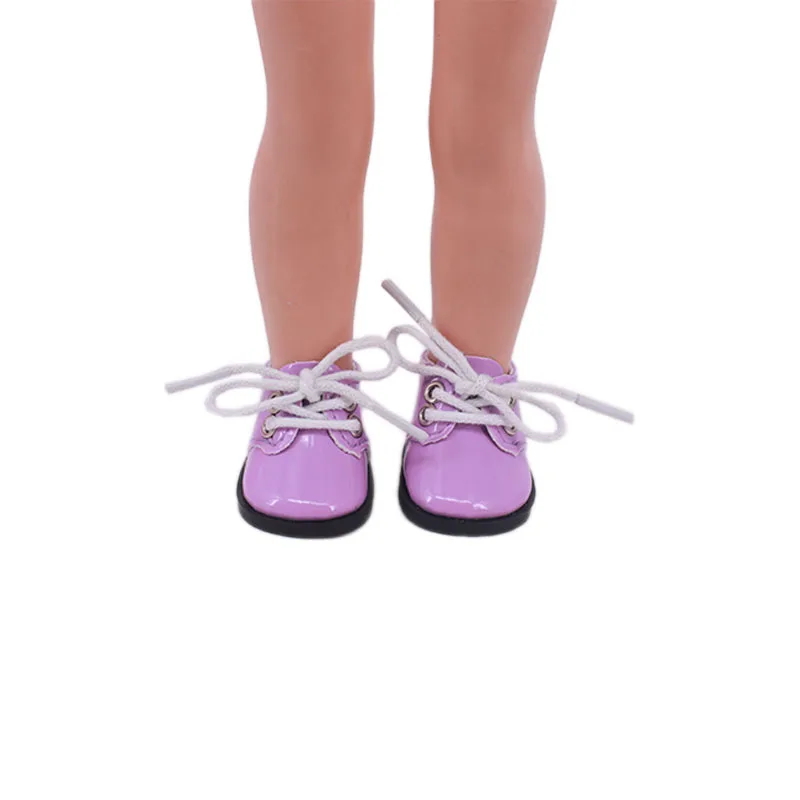 5Cm Doll Shoes Blythe Wellie Wisher Shiny Shoes Velcro&Laces For 14.5 Inch Doll&EXO&Paola Reina Doll Accessories Girl DIY Toys