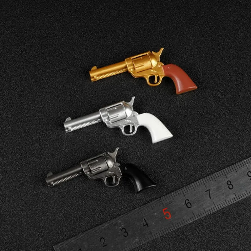 1/6 масштаб военный пистолет аксессуары кукла-солдат AS040 Colt P18520 триколор револьвер модель место подходит для фигурки