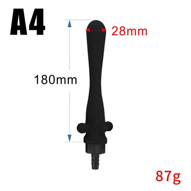 Shower Enema Anal Cleaning Anus Vaginal Cleaner Douche Silicone Nozzle Toilet Bidet Shower Tip Portable Bidet sprayer