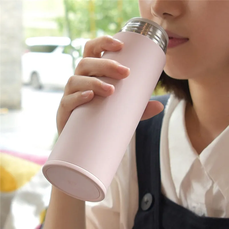 Xiaomi Mijia термос бутылка 350 мл термос чашка портативный из нержавеющей стали Тепловая вакуумная кружка 6 часов сохраняет тепло холодной воды подарок