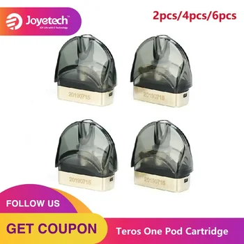 

NEW Original 2pcs-6pcs Joyetech Teros One Pod Cartridge 2ml Capacity E-cig Vape Pod with 0.5ohm Mesh Coil for Joyetech Teros One