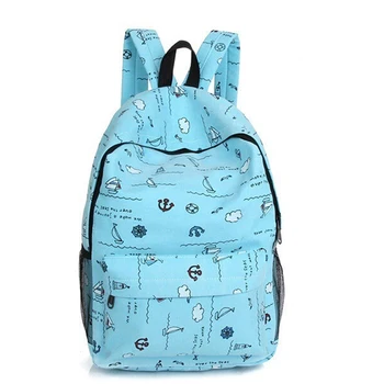 

Fashion Printing Backpacks Women Canvas School Backpack Bags For Teenage Girls Laptop Back Pack Bag Travel Bagpack Pink Rucksack