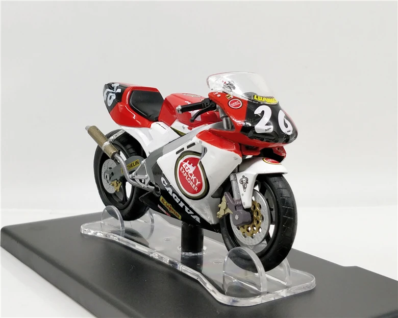 Завод 1:24 Cagiva Mito EV 1994 мотоцикл сплав автомобиль игрушки для детей модель детской игрушки подарок оригинальная коробка