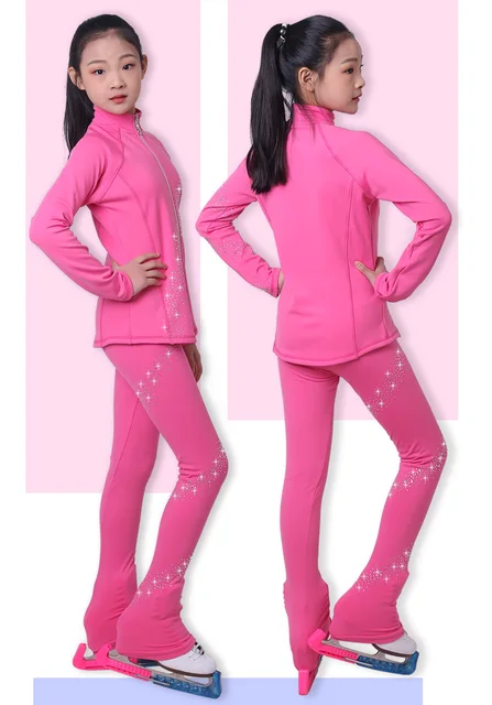 Vestito Pattinaggio Artistico Donna/ragazza - Costume Gara Ghiaccio Con Strass, Traspirante E Aderente - Foto 2