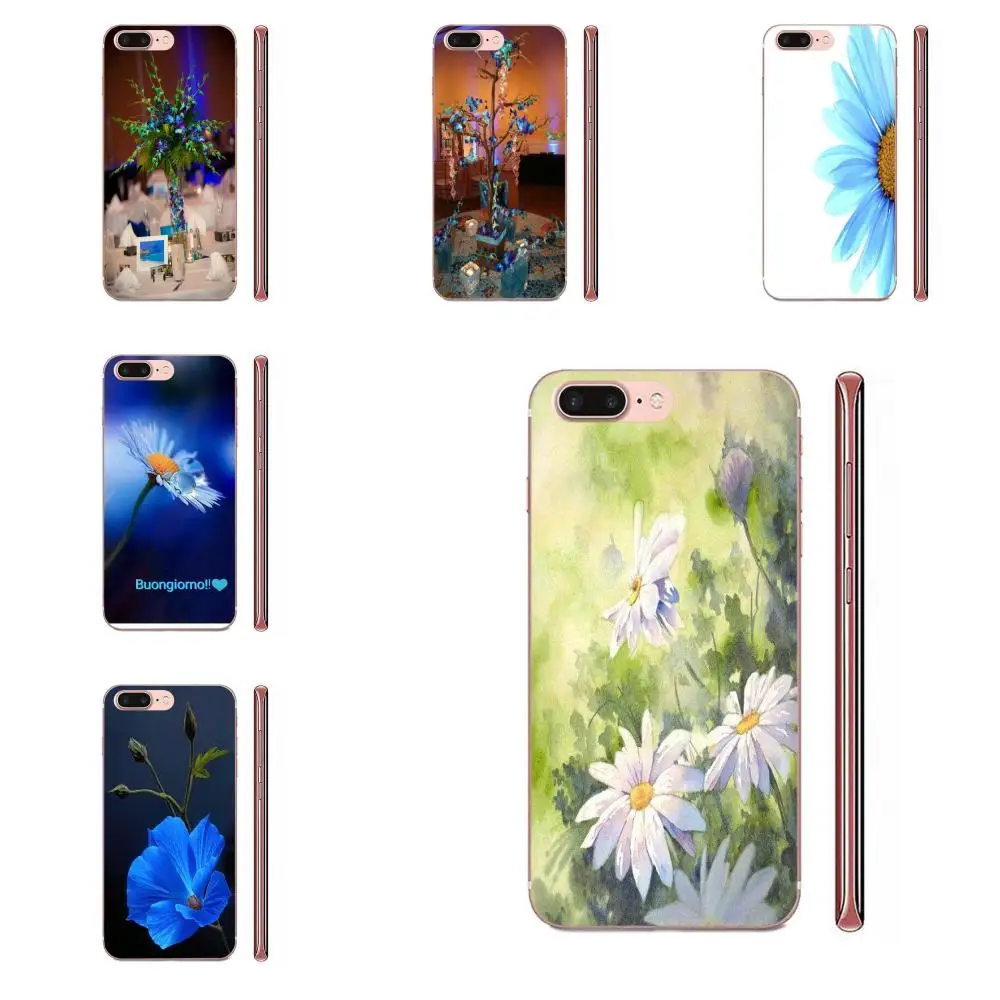 Чехол для телефона с рисунком вода синяя Маргаритка дерево Xiaomi Mi3 Mi4 Mi4C Mi4i Mi5 Mi 5S 5X 6