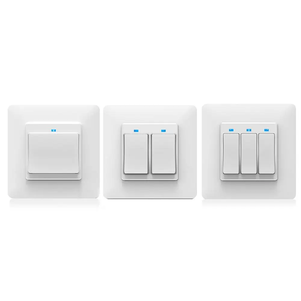

Intelligent Shutter Switch WiFi APP Remote Control Durable Setting Timer Support Household Electrical Accessories