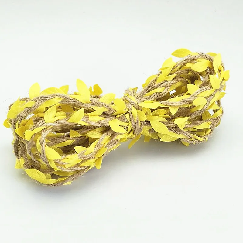 Foglia Oro Decorazione - Girello Di Vite Artificiale 10 Metri Con Foglie, Nastro Verde Oro Per Matrimoni E Fai-da-te