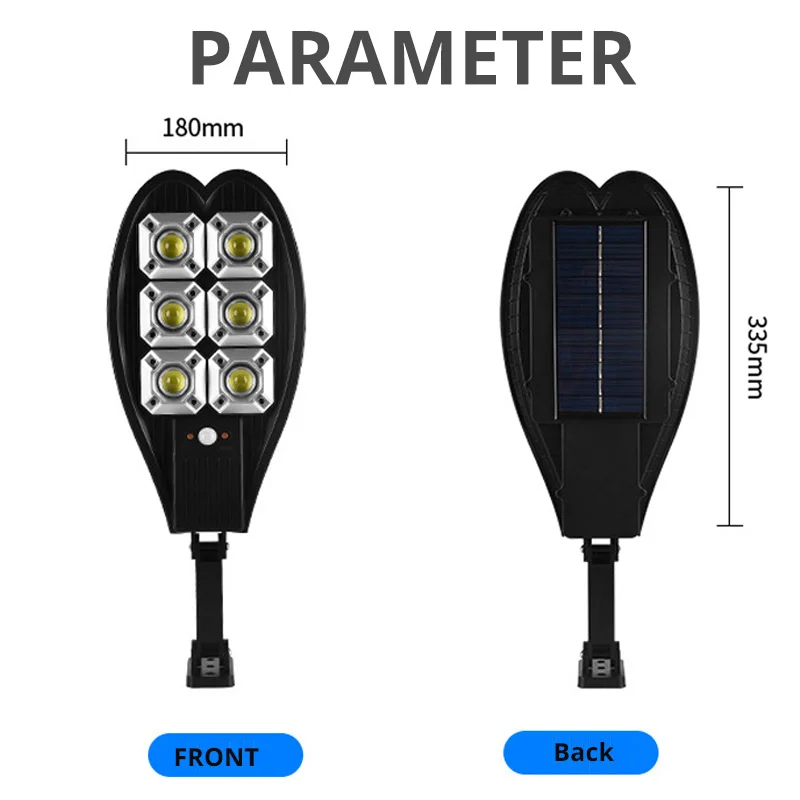 solar street light 1600W Super Bright Solar Light Outdoor Waterproof Wall LED Street Flood Light Security Light Control Motion Sensor Yard Garden solar panel lights