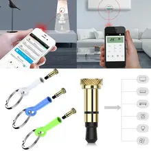 2020 mini controle remoto infravermelho sem fio para o telefone para o iphone aux 3.5mm inteligente controle remoto infravermelho univers