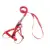 Nylon Dog Pet Puppy Cat Adjustable Harness with Lead Leash 7 Colors To Choose Toys Leash Chain Collars Interactive Toy dog collar with name Dog Collars