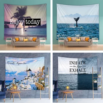 

Nordic Tapestry Bedroom Bedside Background Cloth Hanging Tapestry Cloth Photo Layout Background Wall Wall Covering Wall Hanging