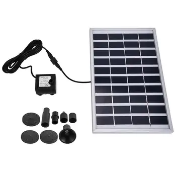 

5W miniature Brush-less Aquarium Fountain Pond Solar Submersible Water Pump Water Fountain