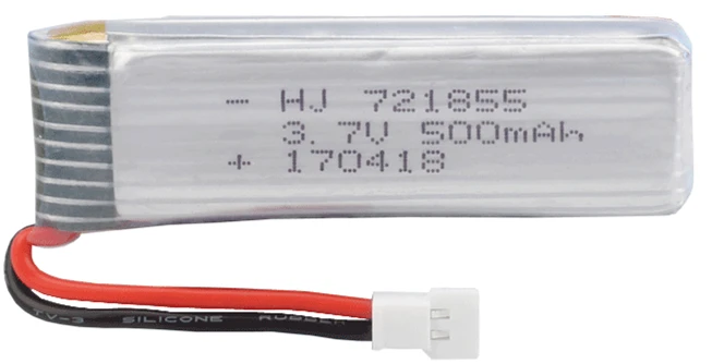 Lipo батарея 3,7 v 500mAh для E50 H37 ELFIE Дрон RC Дрон вертолет 721855 литиевая батарея и USB зарядное устройство запасные части