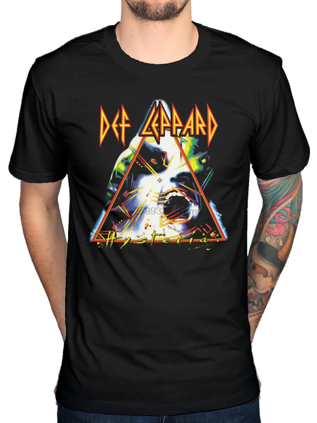 Официальный Def Leppard футболка Hysteria Joe Elliott pyparia Euphoria New Merch(1