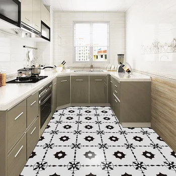 

10/20pcs Europe Waterproof Imitation Tile Wall Stickers Retro Bathroom PVC Floor Wall Sticker DIY Home Decor Art Wall Decal