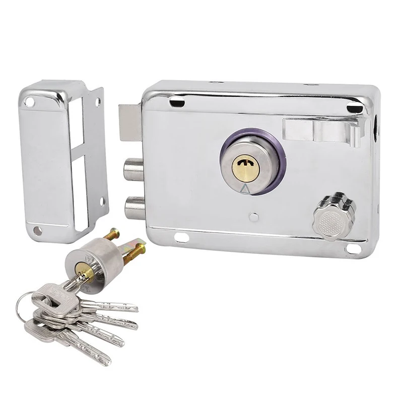 

BMBY-Private Door Silver Tone Latch Wrench Lock Set