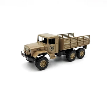 

WPL 1/64 Kids Gift Toddlers Army Military Truck Toy Mini Alloy Models Simulation Vehicle Die Cast Collection Pull Back