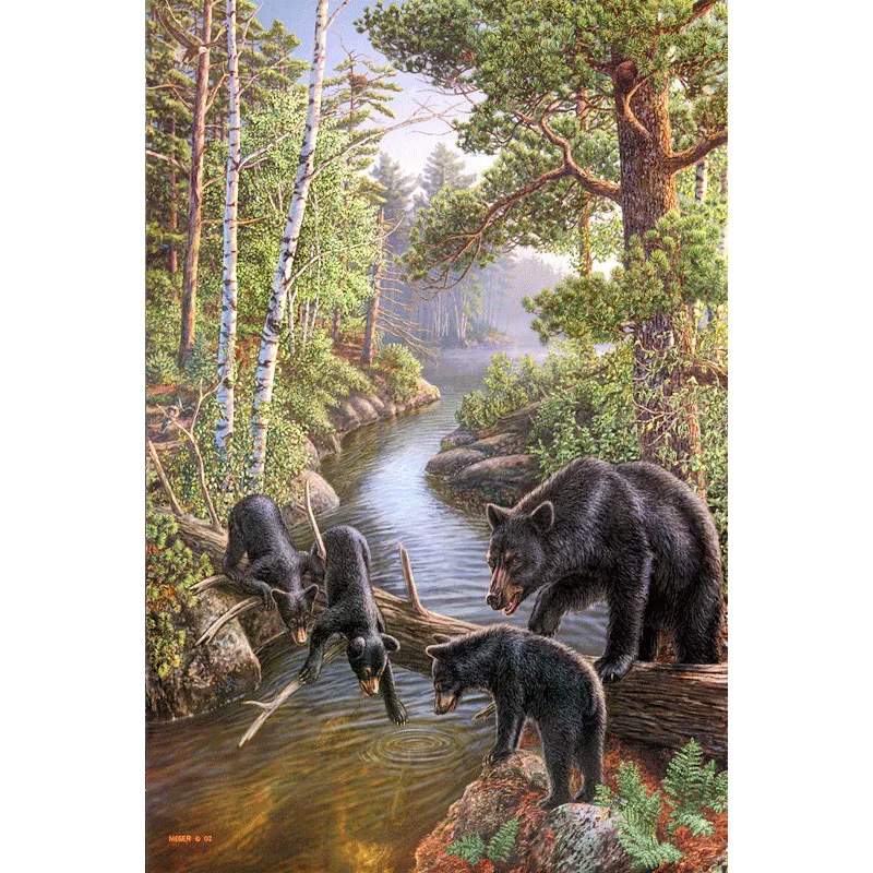 

DIY Diamond Painting 5D Guo Xi Bear Resin Full of Crystals Amazon Wish AliExpress Cross Border Large Amount Favorably