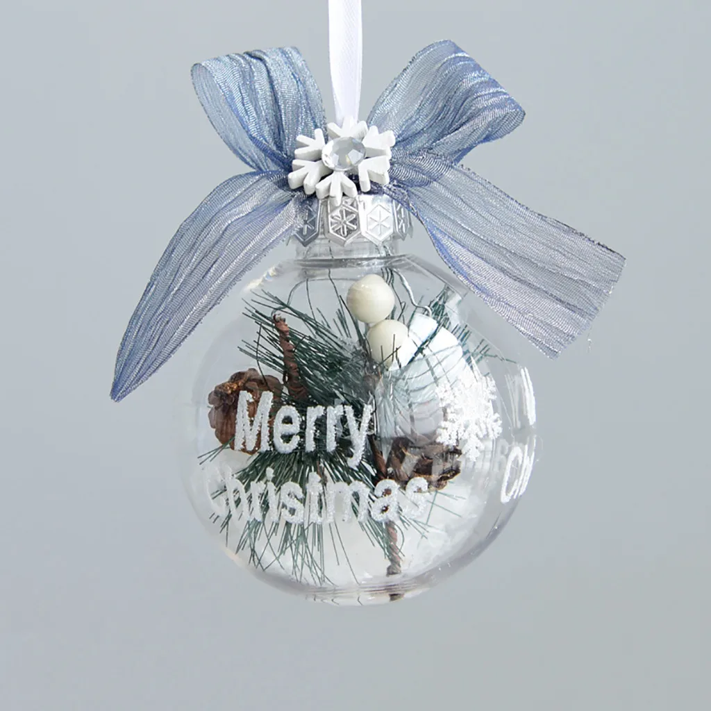 Рождественский шар украшения для рождественской елки Декор для Рождества Праздник 8 см# jink
