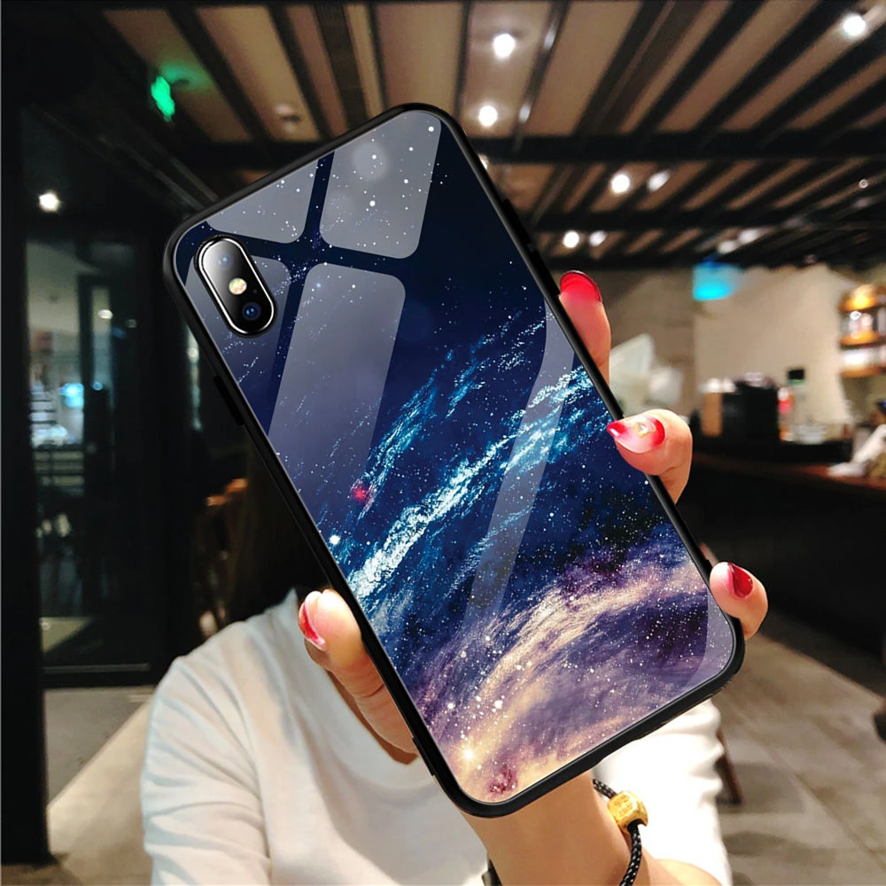 Чехол для телефона из закаленного стекла с сердечком для iPhone XR XS X XS Max 7 8 6 6S Plus, прозрачная ультратонкая защитная задняя крышка - Цвет: T15