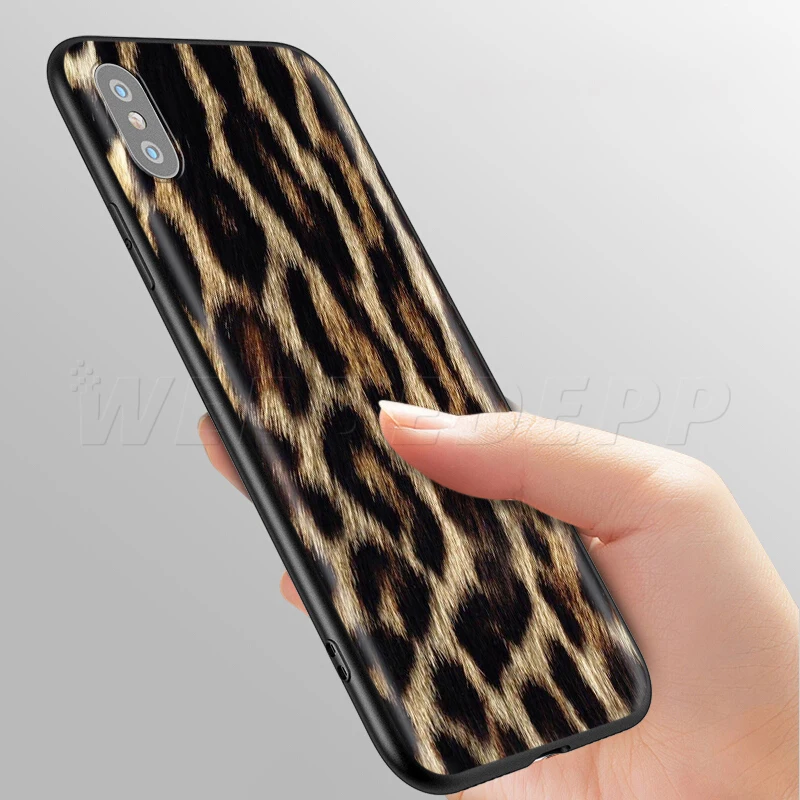 Webbedepp модный леопардовый чехол с тигром для Apple iPhone 12 Mini 11 Pro XS Max XR X 8 7 6 6S Plus 5 5S