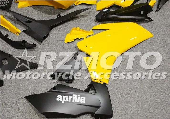 Полный набор обтекателей для Aprilia RS4 50 125 2012-2013- ABS пластик мотоцикл Обтекатели наборы хороший желтый