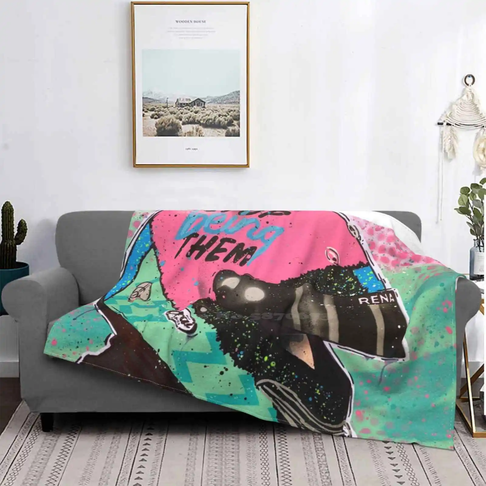 

Даниэль Риккардо-картина без названия граффити мягкое теплое покрывало Риккардо Даниэль Риккардо Dr3 без названия