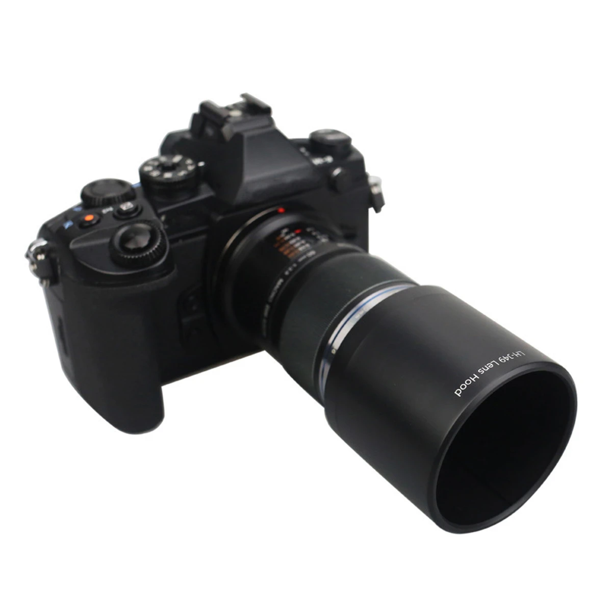 Длинная бленда для камеры Olympus M. ZUIKO DIGITAL ED 60 мм 1:2. 8 Macro LH-49 6 см x 6 см x 5,5 см