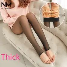 

NORMOV Winter Warm Slim Leggings Women High Waist Sexy Casual Elastic Leggins Gym Women Push Up Sexy Plus Velvet Thick Pants