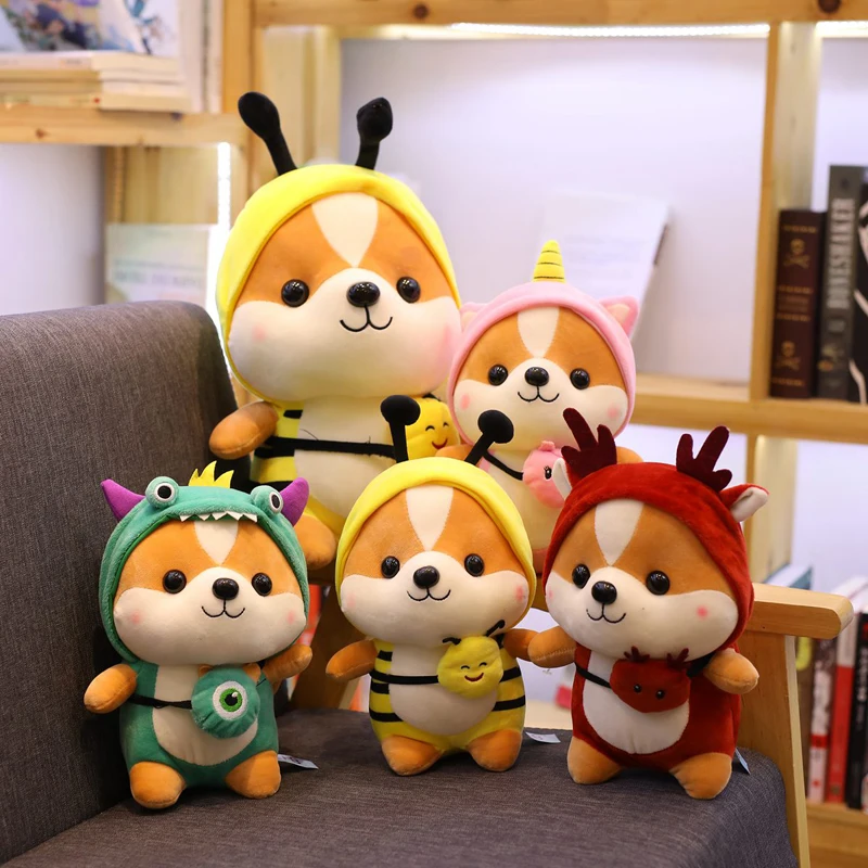 

Cute Squirrel Turned Frog Bee Unicorn Plush Toy Stuffed Toy Children's Toy Christmas Gift Home Decoration