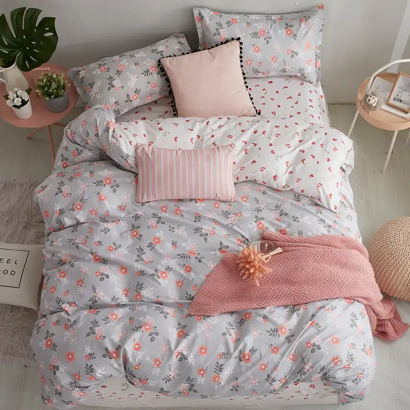 style19 Постельное белье набор постельных принадлежностей King size queen Пододеяльник Наборы 4 шт. домашнее одеяло из текстиля наборы для взрослых - Цвет: style19