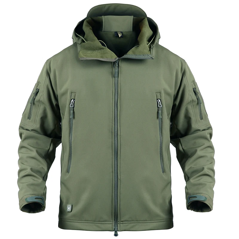 Camouflage Jacket Outerwear Coat Clothing Men Sharkskin Softshell Mege Us-Army Tactical