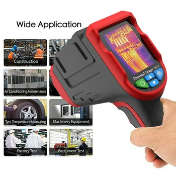 

Workplace Temperature Camera Handheld Infrared Thermal Imager IR Devices Portable With Cable Home Digital Electronic Kids Adults