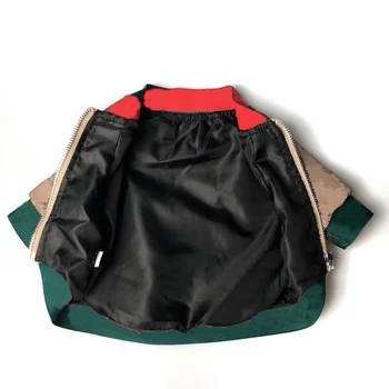 

2020 Designer Dog Clothes Fashion Snake Print Dog Jacket for Small Medium Dogs Winter Maltese Coat Outfit Pets Clothing PCH553