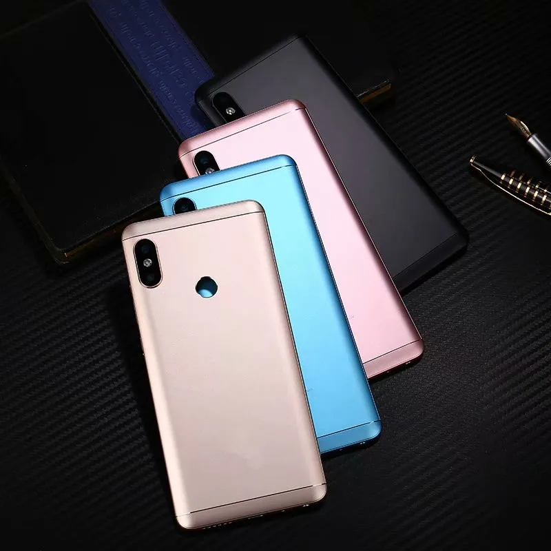 Задний корпус для Xiaomi MI Redmi Note 5 задняя крышка батарейного отсека с боковыми
