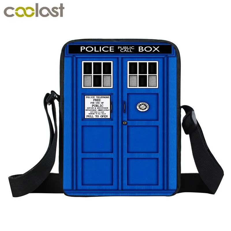 Small Satchel Bookbag Messenger-Bag Doctor Who Women Handbag Ladies Mini for Travel Gift