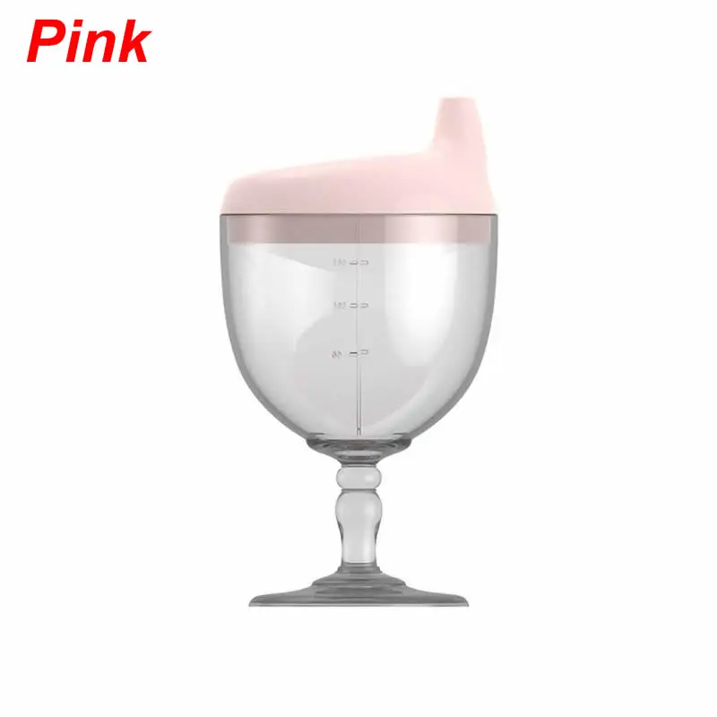 Бутылочка для новорожденных с защитой от протечек Еда сок бутылочка для кормления Еда добавки бутылок - Цвет: Pink