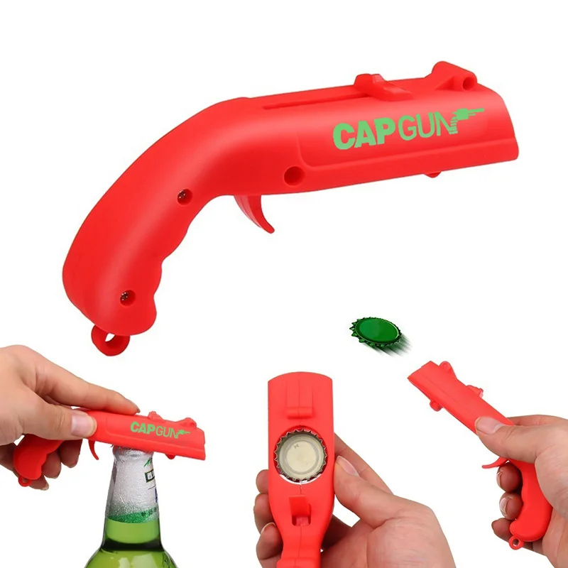 

3 Color Beer Openers Bottle Opener ABS+Metal Bar Tool Shoots Over 5 Meters Diy Kitchen Party Convenient Restaurant Creative